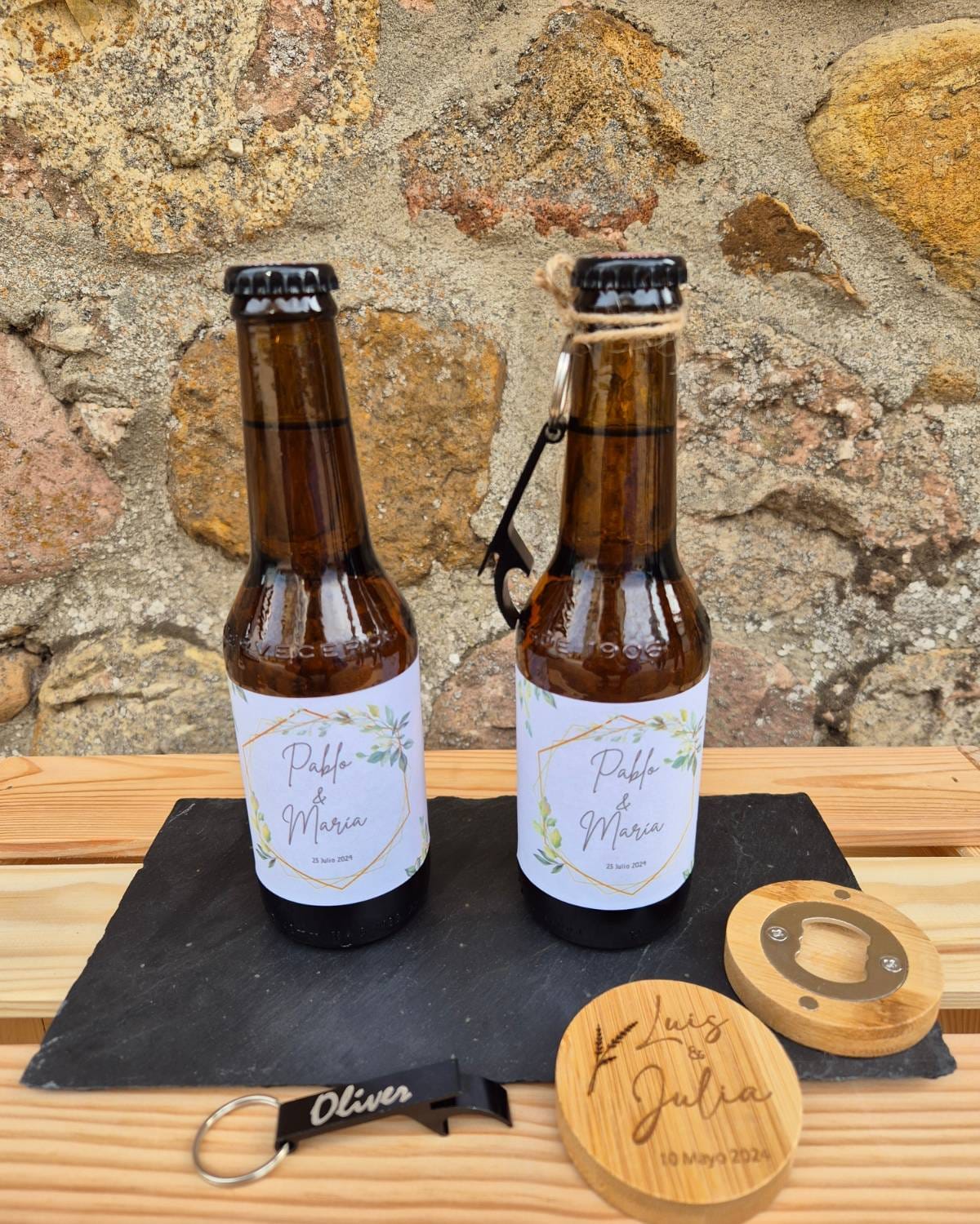 BOTELLA DE CERVEZA PERSONALIZADA