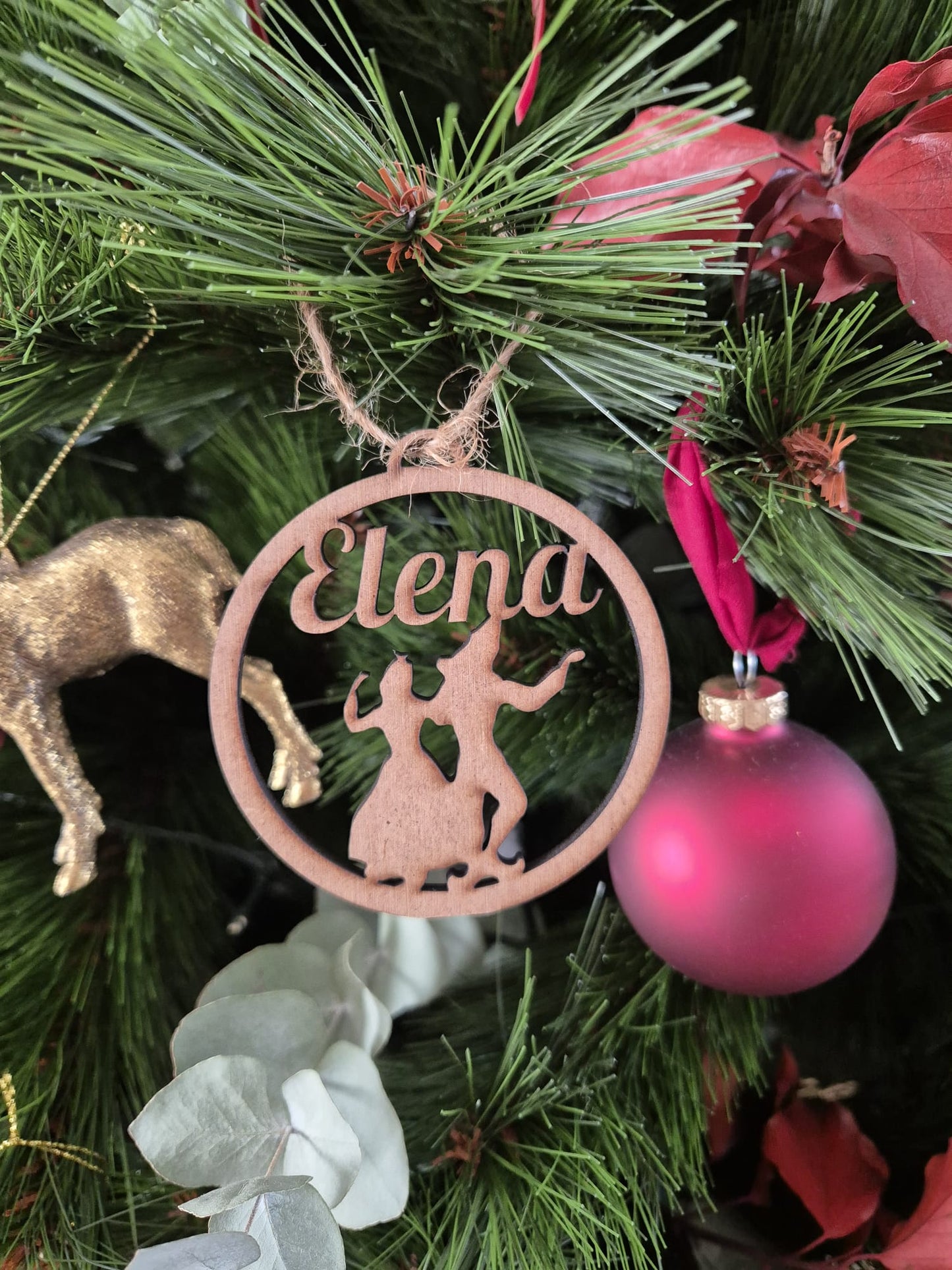 BOLA NAVIDAD MADERA A TU GUSTO