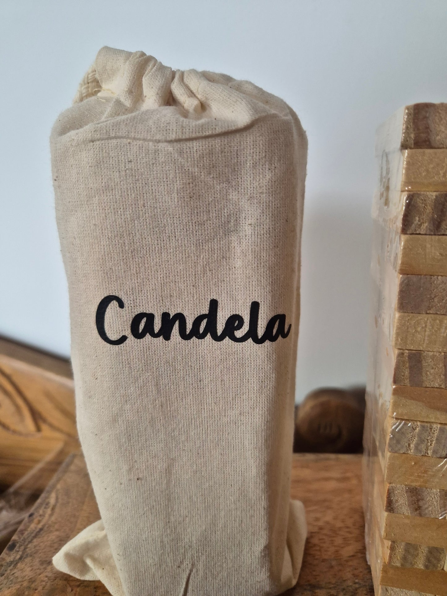 JUEGO HABILIDAD CON TORRE DE MADERA