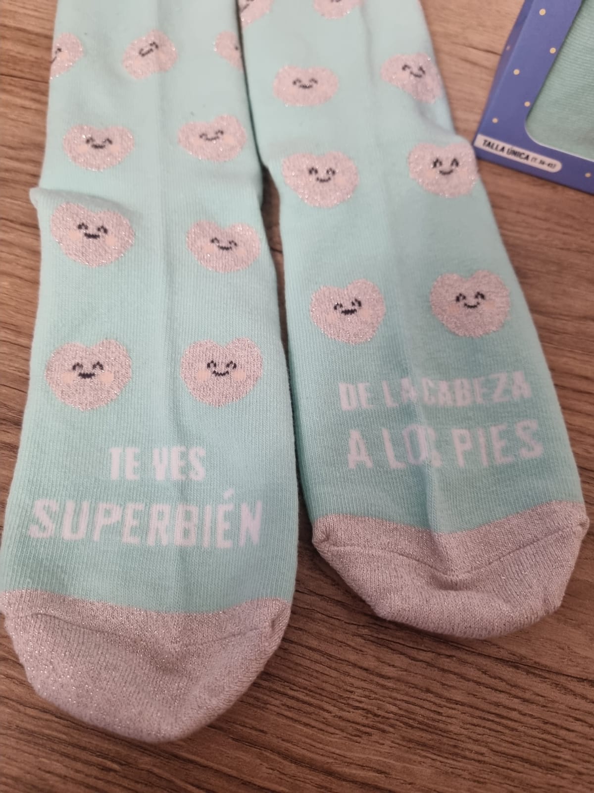CALCETINES BRILLANTES