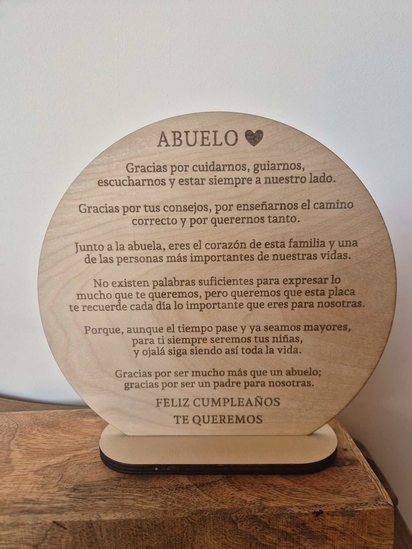 PLACA CON BASE