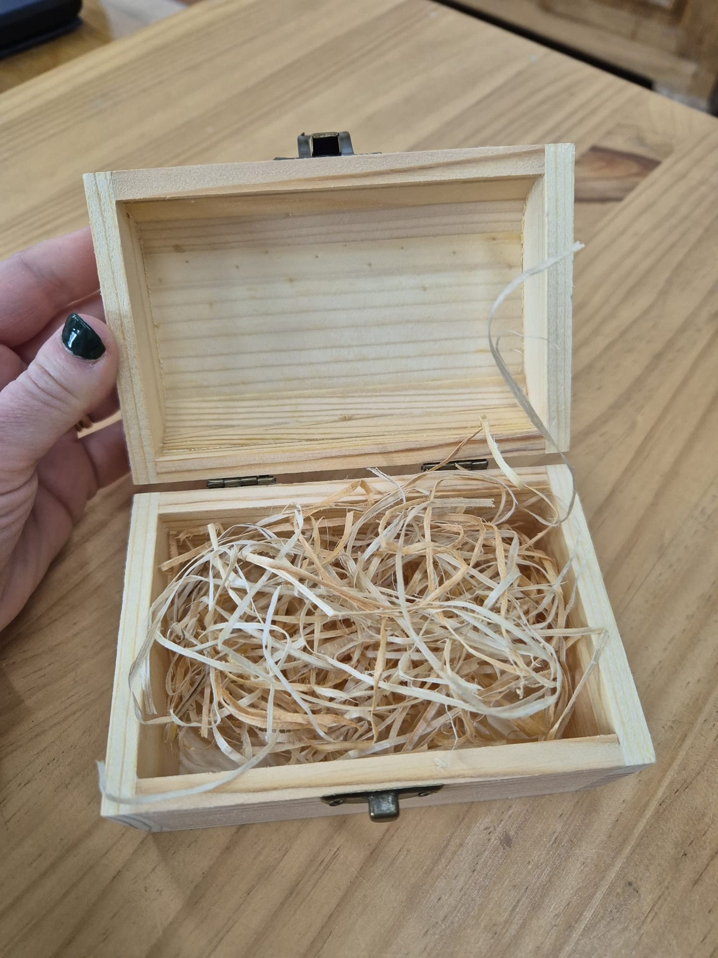 CAJA DE MADERA PARA RELOJ