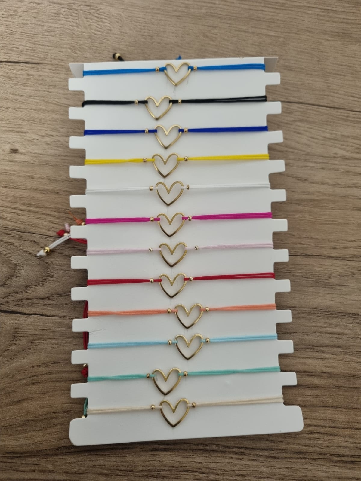 PULSERAS CON CORAZÓN