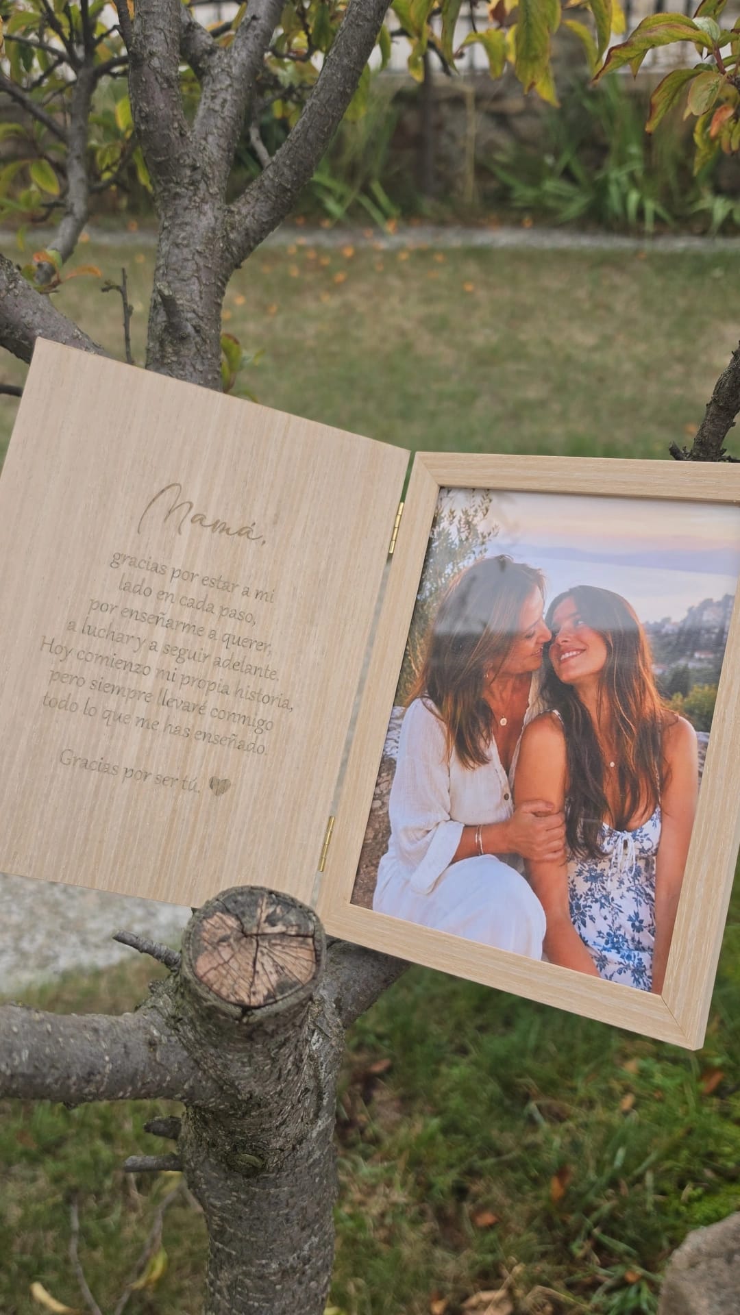 MARCO LIBRO PARA FOTO PERSONALIZADO
