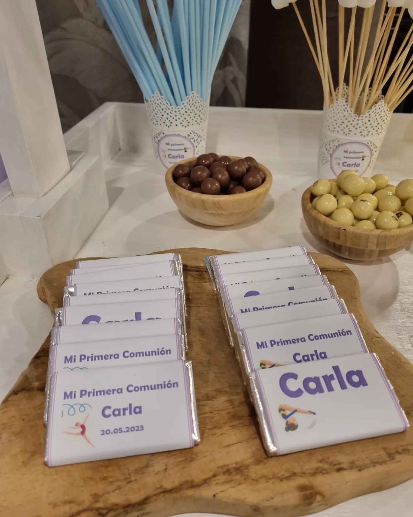 Chocolatinas personalizadas