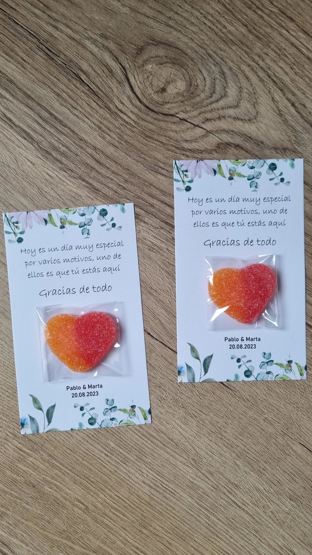 Tarjeta Agradecimiento