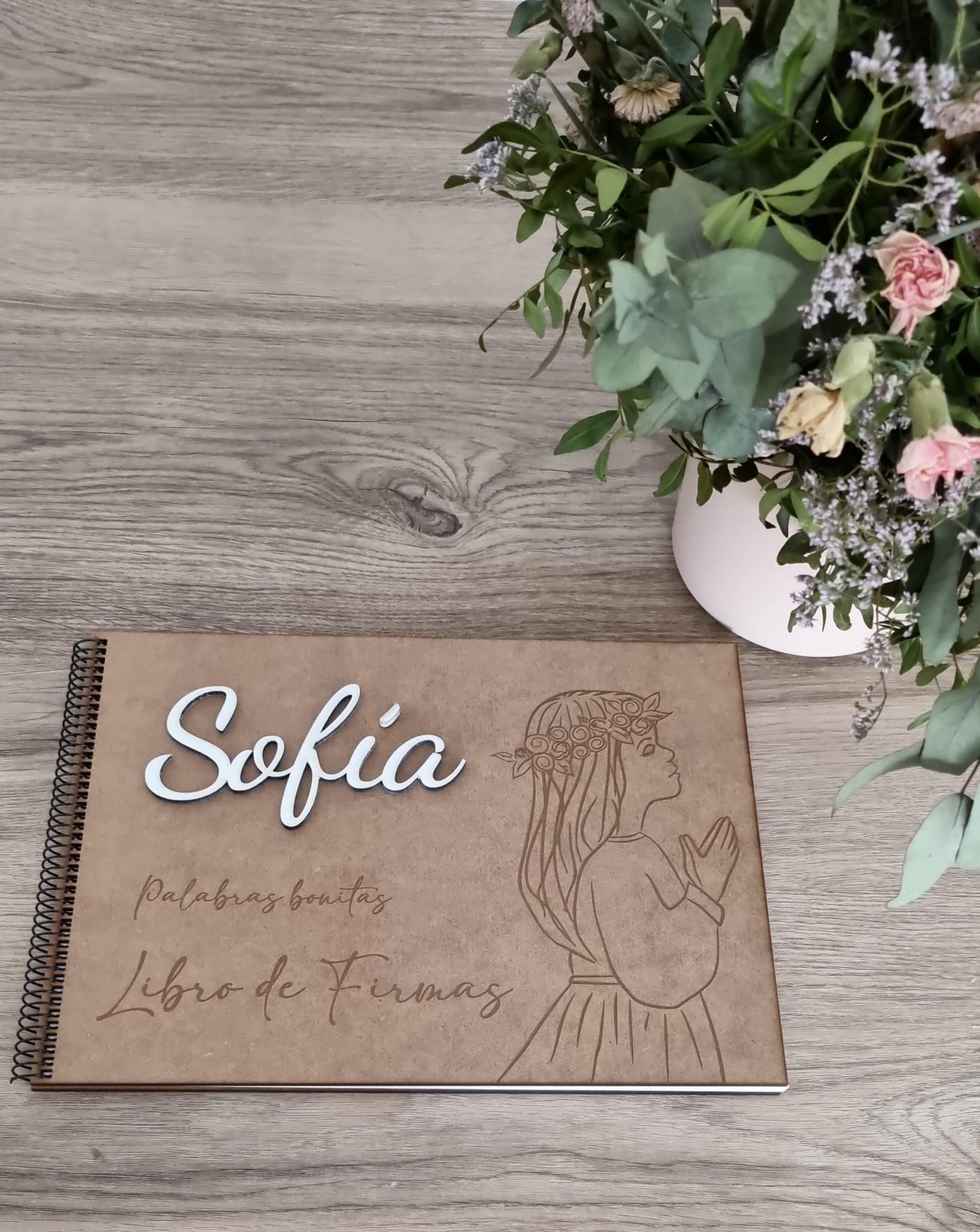 ÁLBUM PARA FIRMAS Y FOTOS COMUNIÓN