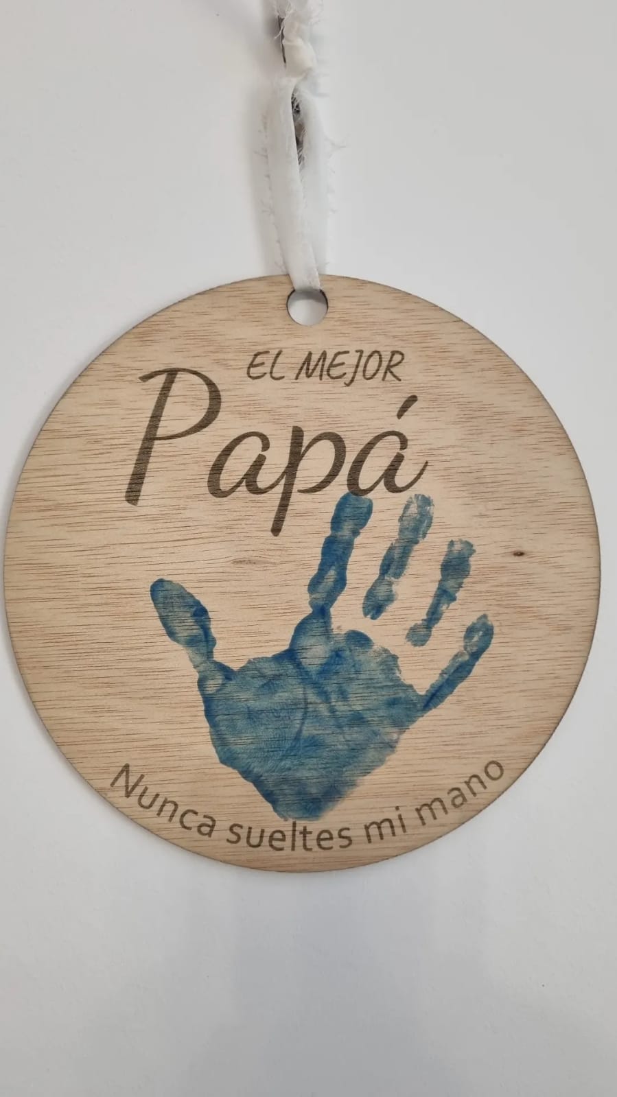 PLACA PARA MANO DÍA DEL PADRE