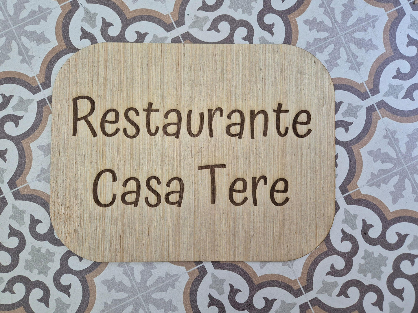 CARTELES PERSONALIZADOS