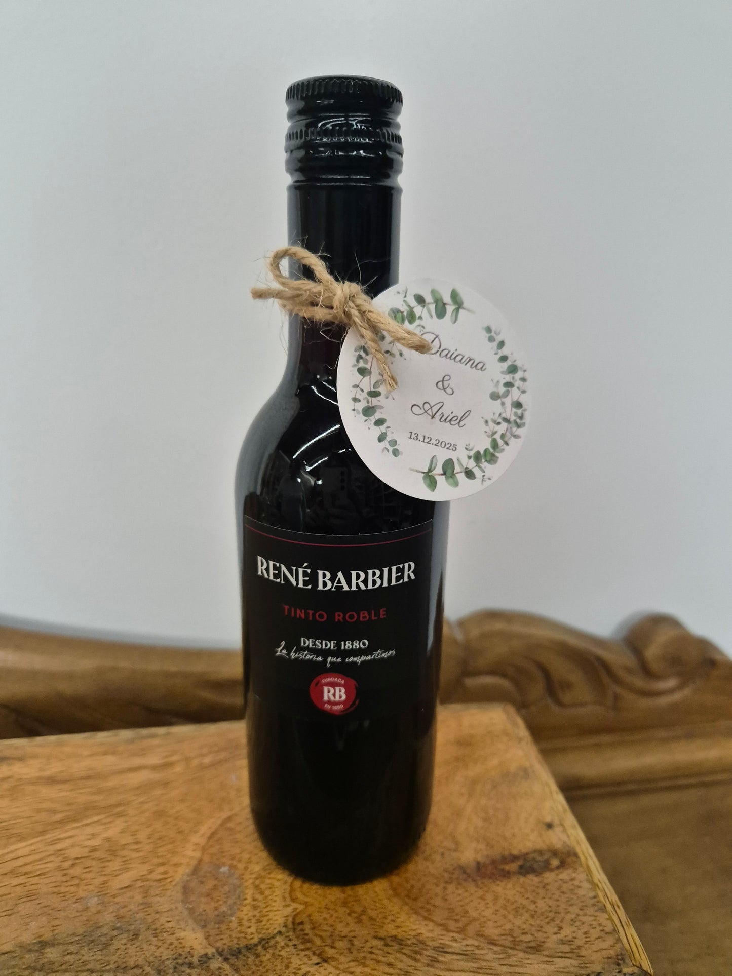 BOTELLA DE VINO PERSONALIZADA