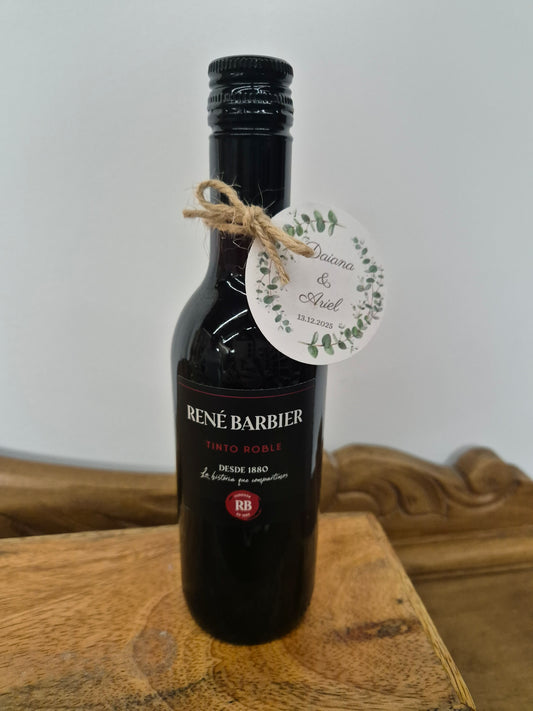 BOTELLA DE VINO PERSONALIZADA