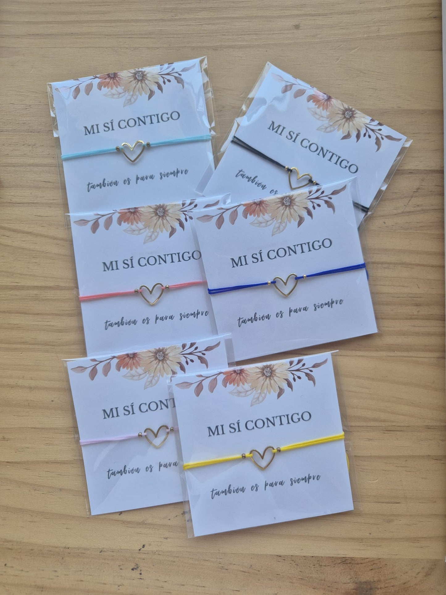 PULSERAS CON CORAZÓN