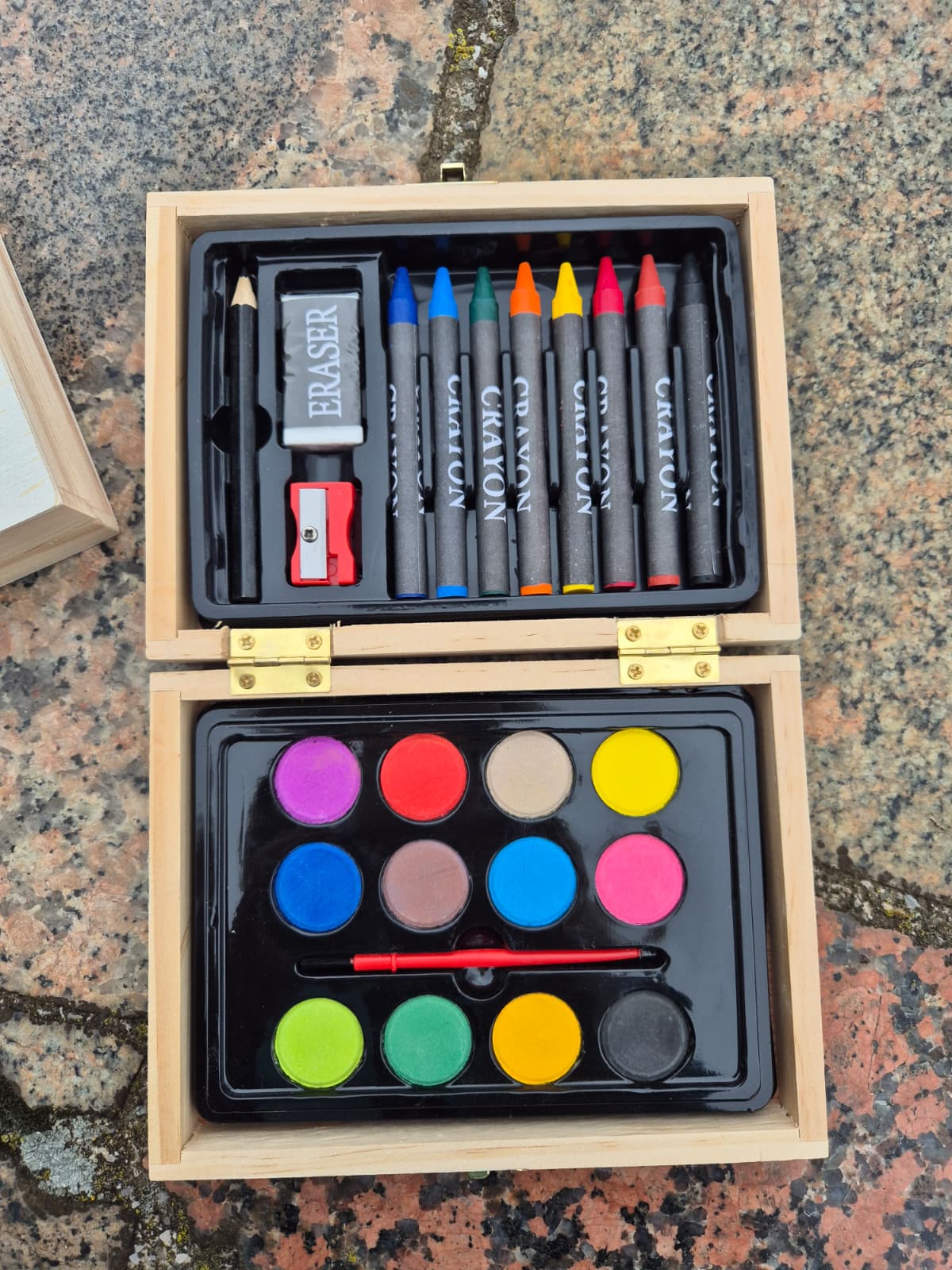 ESTUCHE DE ACUARELAS Y CERAS