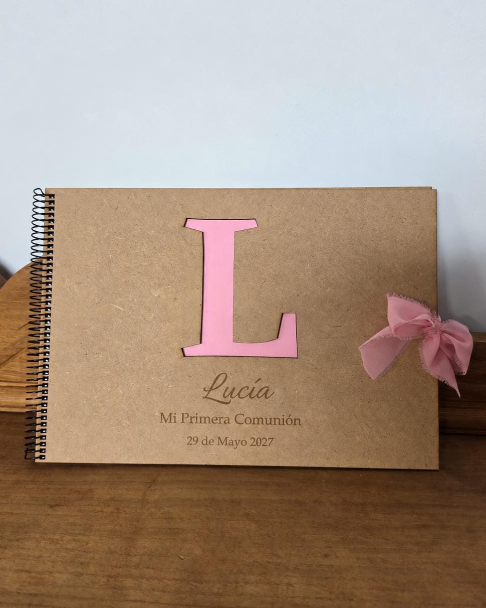 ÁLBUM PARA FIRMAS Y FOTOS COMUNIÓN