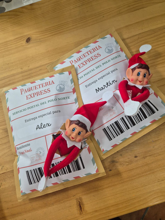 ELFO TRAVIESO NAVIDAD