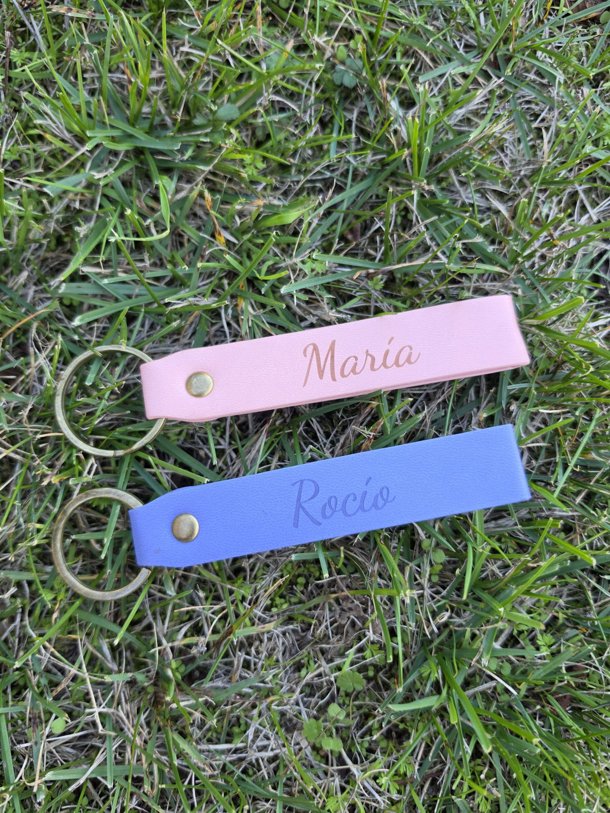 LLAVERO EFECTO PIEL PERSONALIZADO COLOR