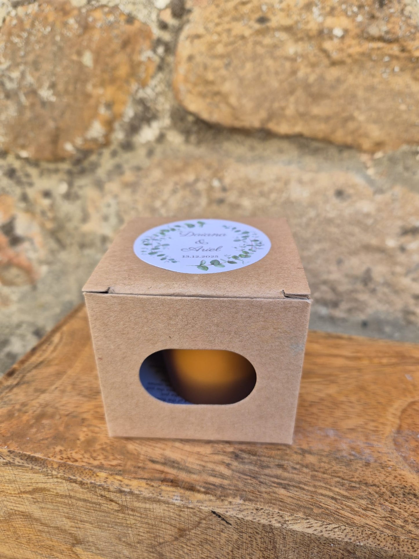 MACETA BIODEGRADABLE CON SEMILLAS DE PETUNIA