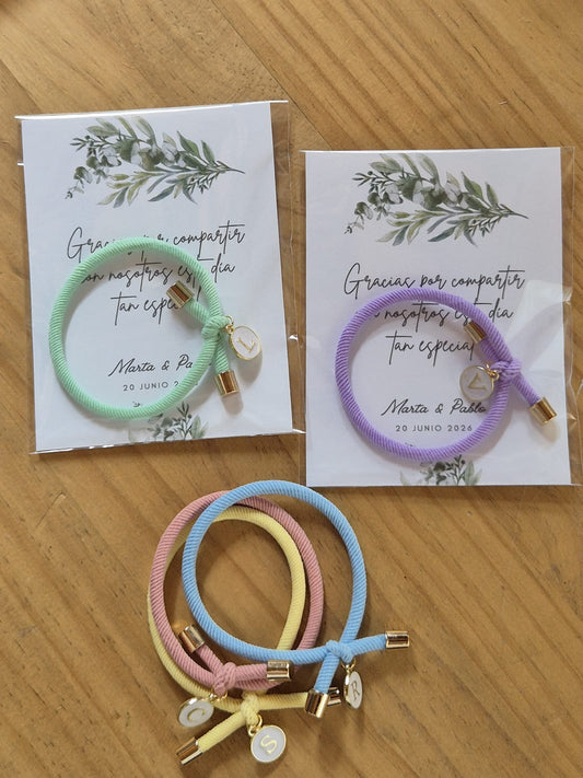 PULSERAS CON INICIAL