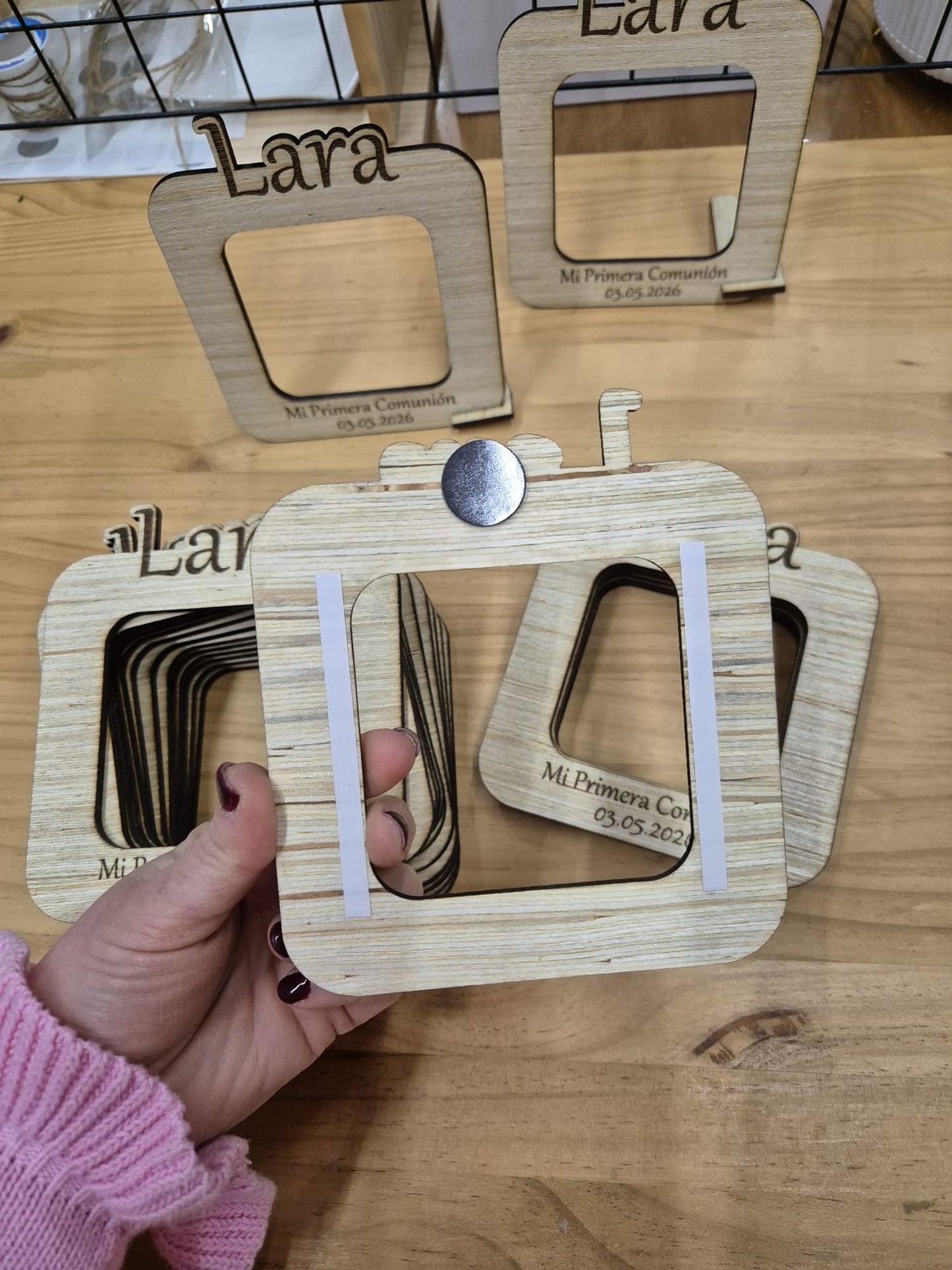 MARCO DE FOTOS PERSONALIZADO CON IMÁN REF 001